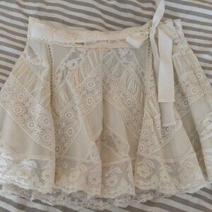 LoveShackFancy Lace Skirt
